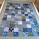 "Родничок". Деревенское лоскутное одеяло/плед. Одеяла. TEPY4 quilt ❀ТЁПЫЧ❀. Ярмарка Мастеров.  Фото №9