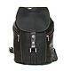 Рюкзак кожаный трехцветный: Черный. Рюкзаки. SofiTone. Интернет-магазин Ярмарка Мастеров.  Фото №2