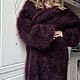 Заказать Длинный мохеровый кардиган копия кардигана Шерон Стоун. Качественные вязаные вещи. Ярмарка Мастеров. . Кардиганы Фото №3
