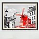 Order Paris picture black and white with red Moulin Rouge photo for interior. Rivulet Photography (rivulet). Livemaster. . Fine art photographs Фото №3