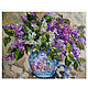 'Lilacs in a vase', Pictures, Moscow,  Фото №1