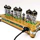 Заказать Часы Nixie Clock. подарки. Ярмарка Мастеров. . Часы ламповые Фото №3