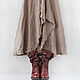 Order Luxury linen skirt in boho style. etnoart (etnoart). Livemaster. . Skirts Фото №3