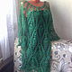 Fishnet tunic dress handmade crochet 'Pineapple'. Dresses. hand knitting from Galina Akhmedova. My Livemaster. Фото №4