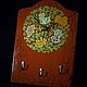 Order Clock key box in the Chinese style Chrysanthemum. El_Sh'Arte (Elizabeth). Livemaster. . Watch Фото №3