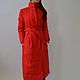 Пальто из плащевки Lady in red, Пальто, Москва,  Фото №1