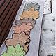Лист кленовый. Вязаный. Плед пуховый, Платки, Новохоперск,  Фото №1