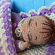 Order Doll Nastya. A baby doll with a toy, a blanket, clothes. elenka12. Livemaster. . Dolls Фото №3