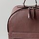Рюкзак из натуральной кожи коричневого цвета. Рюкзаки. AUGUST BAGS. Интернет-магазин Ярмарка Мастеров.  Фото №2