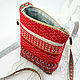 Order Slavic handbag for a phone over the shoulder Ryabinushka. Vash sacvoyage. Livemaster. . Crossbody bag Фото №3