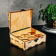 Caja de regalo de madera para vasos (pilas) PK40, Gift Boxes, Novokuznetsk,  Фото №1