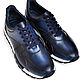 Men's sneakers made of genuine leather, hand-painted!. Sneakers. SHOES&BAGS. My Livemaster. Фото №4
