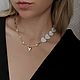 Чокер с подвеской, колье с перламутром и жемчугом. Чокер. Nachatova Jewelry. Ярмарка Мастеров.  Фото №8