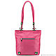 Womens leather backpack Valentino (fuchsia). Classic Bag. Russian leather Guild. Online shopping on My Livemaster.  Фото №2