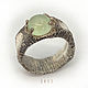 Order Silver ring 'Winter' with prenite. BOR.N | avtorskoe serebro. Livemaster. . Ring Фото №3