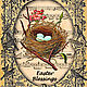 Рисовая бумага для декупажа А4 ультратонкая салфетка 0477 гнездо птицы, Салфетки для декупажа, Санкт-Петербург,  Фото №1