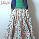 Skirt "Morning Flowers". Skirts. Jahlighta (Jahlighta). Online shopping on My Livemaster.  Фото №2