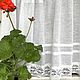 Шторки-кафе с кружевом и складками, Занавески, Пенза,  Фото №1