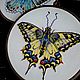 Две вышивки "Бабочки 2". Картины. Мастерская Юлии Велигодской. Ярмарка Мастеров.  Фото №5