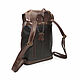 Backpack female leather brown Primavera Mod R11-622. Backpacks. Natalia Kalinovskaya. My Livemaster. Фото №5