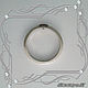 Order Ring 'Smooth square' 925 silver, garnet. MaksimJewelryStudio. Livemaster. . Rings Фото №3