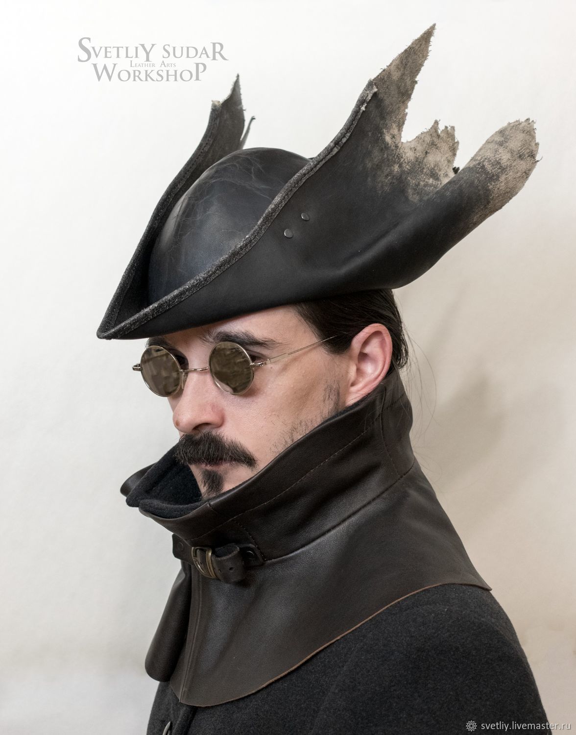 Hunter Leather Hat replica (v.3) Inspired Bloodborne – купить на Ярмарке  Мастеров – QHTO0COM | Hats1, Balashikha