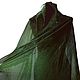 Order Scarf stole silk green long wide thin hijab azra. Silk scarves gift for Womans. Livemaster. . Wraps Фото №3