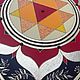  Янтра Дурга / Durga Yantra 50х50 см. Янтра. CaLendula Art | Янтры. Ярмарка Мастеров.  Фото №4