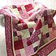 Patchwork quilt ' cranberry', Bedspreads, St. Petersburg,  Фото №1