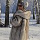 Fur coat Finnish volevogo Fox. Hooded. Fur Coats. Zimma. My Livemaster. Фото №6