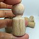 Заказать Деревянная заготовка Человечек Peg Doll. Мастерская заготовок БУРАТИНО)-. Ярмарка Мастеров. . Материалы для кукол и игрушек Фото №3