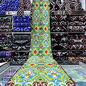 Материалы для творчества handmade. Livemaster - original item Uzbek silk velvet Bakhmal. N005. Handmade.