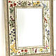 Order Mirrors painted tiles Meadow flowers. ArtFlera (artflera). Livemaster. . Mirror Фото №3