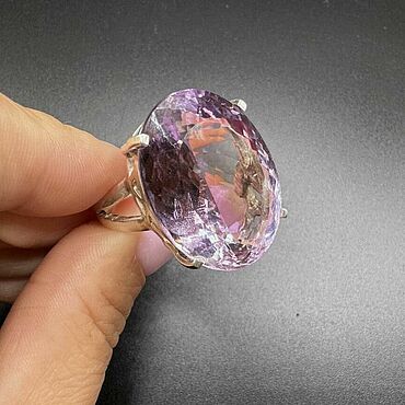 Украшения ручной работы. Ярмарка Мастеров - ручная работа Кольцо из аметиста. Handmade.