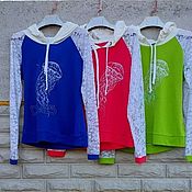 Одежда handmade. Livemaster - original item Sweatshirt for women (teen) 