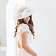 Wedding hat 'Air'. Hats1. Exclusive HATS. LANA ANISIMOVA.. Online shopping on My Livemaster.  Фото №2