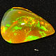 El ópalo de etiopía 3,25 ct, 13,2 x 10,2 mm. Cabochons. Gold Smith Valerij. Ярмарка Мастеров.  Фото №4