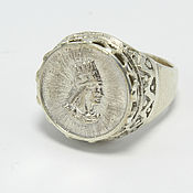 Украшения handmade. Livemaster - original item Men`s ring Tigran the Great made of 925 sterling silver HA0006. Handmade.
