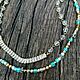 Turquoise. Бусы. Monica BEE accesorio. Ярмарка Мастеров.  Фото №4