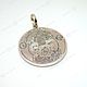 Hand-engraved to order. Pendants. simvol-solnca. Online shopping on My Livemaster.  Фото №2