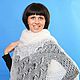 Shawls: 34 down shawl gossamer Orenburg shawl, Shawls1, Orenburg,  Фото №1