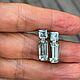 Продано Серьги с натуральными аквамаринами 7.5 ct. Серьги классические. Елена. Ярмарка Мастеров.  Фото №13