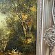 Винтаж: Ferdinand Seitz, Mittenwald «Деревенский вечер», масло / холс. Картины винтажные. Антиквариат из Франции и Германии. Ярмарка Мастеров.  Фото №6