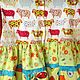 Детское нарядное платье для девочки на утренник из натурального хлопка. Платье. Personalized gifts Bags & backpacks (bobrovajahatka). Ярмарка Мастеров.  Фото №4