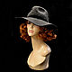 Fedora ' Black'. Hats1. Novozhilova Hats. My Livemaster. Фото №4