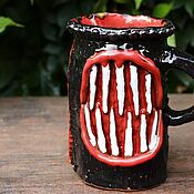Чайники: чайник керамический " Большой Бирюзовый Друг"