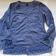 Vintage shirt,style boho,cotton with lace,vintage Turkey,size 48, Vintage shirts, Novorossiysk,  Фото №1