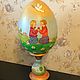 Яйцо на Пасху большое, Пасхальные яйца, Сергиев Посад,  Фото №1