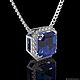 Кулон из золота с сапфирами и бриллиантами "Мечта Эльзы". Кулон. Emmerich jewelery. Ярмарка Мастеров.  Фото №4