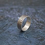 Серебряное кольцо Звездочет, серебро 925